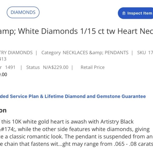 Kay Jewelers Silver Heart Necklace Set - Picture 9 of 10